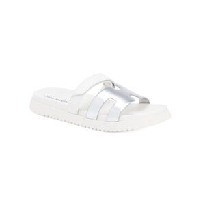 STEVE MADDEN White Multi Jmayven Sandals (Little Kid, Big Kid)